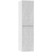 Пенал Vod-ok Тач 35 L с бельевой корзиной белый камень