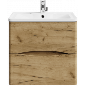 Тумба с раковиной Vod-ok Адель 60 подвесная дуб тортуга