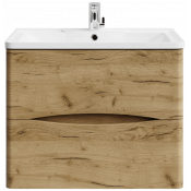 Тумба под раковину Vod-ok Адель 70 подвесная дуб тортуга