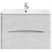 Тумба под раковину Vod-ok Адель 80 белый камень