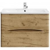 Тумба под раковину Vod-ok Адель 80 подвесная, дуб тортуга 2357-43