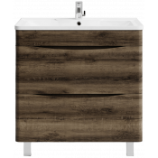 Тумба под раковину Vod-ok Адель 80 дуб крымский коричневый