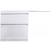 Тумба под раковину Style Line Даллас СС-00002303 150 белый глянец