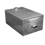 Пескоуловитель из нержавеющей стали AISI 304 S=1.5 mm разм.300*300*200 мм 17 литров