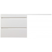 Тумба с раковиной Style Line El Fante Даллас СС-00000600/СС-00002391 130 белый