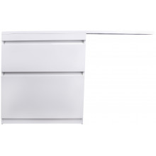 Тумба с раковиной напольная Style Line Даллас Люкс Plus СС-00002385/СС-00002220 140 L белый