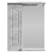 Зеркальный шкаф Vod-ok Адам 55 L горный камень
