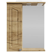 Зеркальный шкаф Vod-ok Адам 55 L дуб тортуга