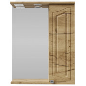 Зеркальный шкаф Vod-ok Адам 55 R дуб тортуга