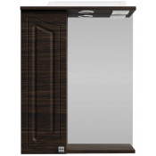Зеркальный шкаф Vod-ok Адам 55 L палисандр