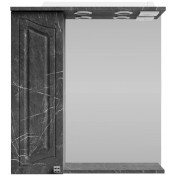 Зеркальный шкаф Vod-ok Адам 65 L мрамор графит