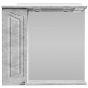 Зеркальный шкаф Vod-ok Адам 75 L горный камень