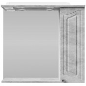 Зеркальный шкаф Vod-ok Адам 75 R горный камень