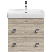 Тумба под раковину Vod-ok Квадро 60 ореховый дубослив светлый