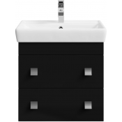 Тумба c раковиной Vod-ok Квадро 60 черный