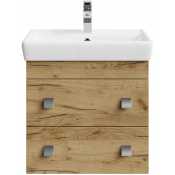 Тумба c раковиной Vod-ok Квадро 60 дуб тортуга 2357-43
