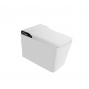 Электронный приставной унитаз Grossman Smart GR-PR-5701, с функцией биде, с импульсной системой смыва, крышка-сиденье микролифт, белый