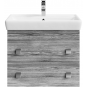 Тумба c раковиной Vod-ok Квадро 70 лиственница серая
