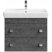 Тумба под раковину Vod-ok Квадро 70 серый камень