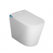 Электронный приставной унитаз Grossman Smart GR-PR-5702, с функцией биде, с импульсной системой смыва, крышка-сиденье микролифт, белый