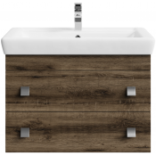Тумба под раковину Vod-ok Квадро 80 дуб крымский коричневый