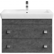 Тумба под раковину Vod-ok Квадро 80 серый камень