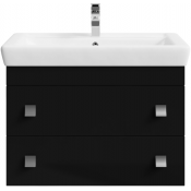 Тумба под раковину Vod-ok Квадро 80 черный