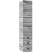 Пенал Vod-ok Квадро 30 L лиственница структурная контрастно-серая