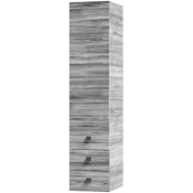 Пенал Vod-ok Квадро 35 R лиственница структурная контрастно-серая