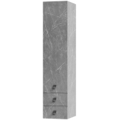 Пенал Vod-ok Квадро 35 R мрамор серый