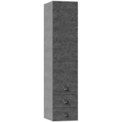 Пенал Vod-ok Квадро 35 L серый камень 57806