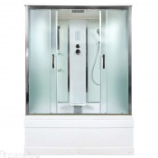 Душевая кабина AvaCan EM4515 с электрикой 150x85 матовое/хром