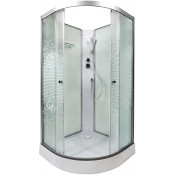 Душевая кабина AvaCan L901N 100х100 хром/узорчатое