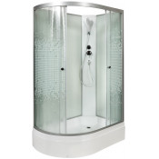 Душевая кабина AvaCan L720RN 120х80 хром/узорчатое