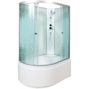 Душевая кабина AvaCan L920RN 120х80 хром/узорчатое