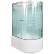 Душевая кабина AvaCan L920LNGM 120х80 с гидромассажем хром/узорчатое