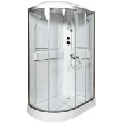 Душевая кабина AvaCan L602REL 120х80 с электрикой хром/прозрачное
