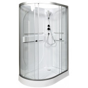 Душевая кабина AvaCan L602RN 120х80 хром/прозрачное