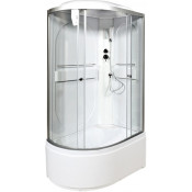 Душевая кабина AvaCan L620REL 120х80 с электрикой хром/прозрачное