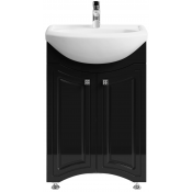 Тумба под раковину Vod-ok Адам 55 черный глянец