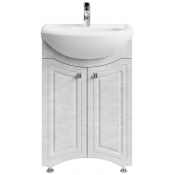 Тумба под раковину Vod-ok Адам 55 белый камень