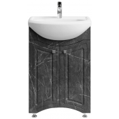 Тумба под раковину Vod-ok Адам 55 мрамор графит