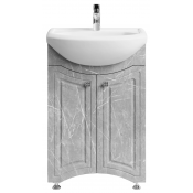 Тумба под раковину Vod-ok Адам 55 мрамор белый