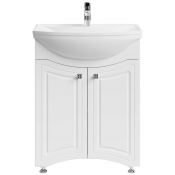 Тумба под раковину Vod-ok Адам 65 белый глянец