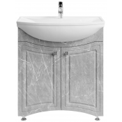 Тумба под раковину Vod-ok Адам 75 мрамор белый