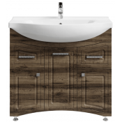 Тумба под раковину Vod-ok Адам 90 R дуб крымский коричневый