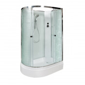 Душевая кабина AvaCan EM2712RN 120x80 стекло с узором/хром