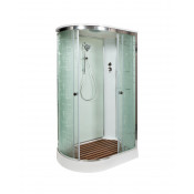 Душевая кабина AvaCan EM1512R 120x80 стекло с узором/хром