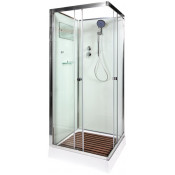 Душевая кабина AvaCan K409 90х90 хром/прозрачное