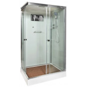 Душевая кабина DTO K402S 120х90 хром/прозрачное